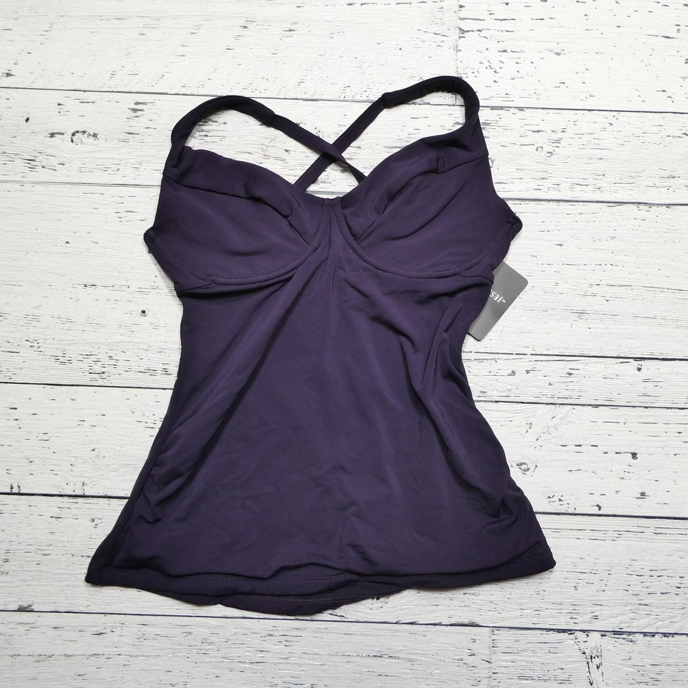 Jets Australia Swim Top Womens 6 DD_E Underwire‎ Singlet NWT Jessika Allen